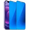 iPhone 12 Mini Mirror Privacy-panssarilasi, koko näytön kattava (sininen)