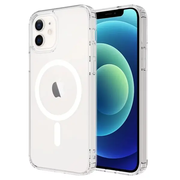 Acryllic MagSafe suojakuori iPhone 12 / 12 Pro, läpinäkyvä
