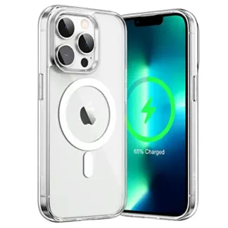 Acryllic MagSafe suojakuori iPhone 13 Pro, läpinäkyvä