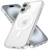 Acryllic MagSafe suojakuori iPhone 16, läpinäkyvä