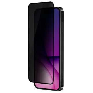 iPhone 16 Pro Max Privacy-panssarilasi, koko näytön kattava