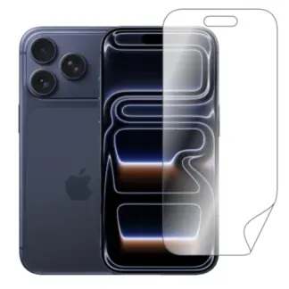 iPhone 17 Pro Max Hydrogel suoja, koko näytön kattava