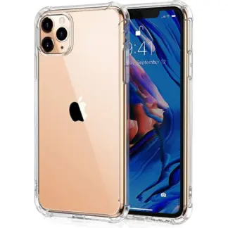iPhone 11 Pro suojakuori, TPU-bumper, läpinäkyvä