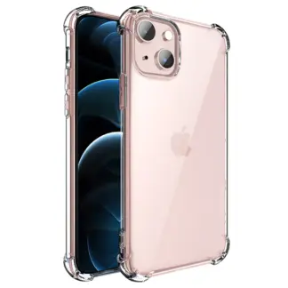 iPhone 13 suojakuori, TPU-bumper, läpinäkyvä