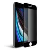 iPhone 7 / 8 / SE 2020 Privacy-panssarilasi, koko näytön, musta