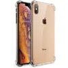 iPhone XS Max suojakuori, TPU-bumper, läpinäkyvä