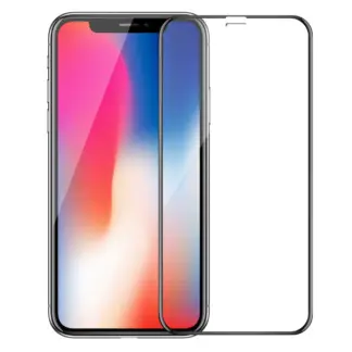 iPhone X / XS / 11 Pro panssarilasi, koko näytön, 5D, kirkas