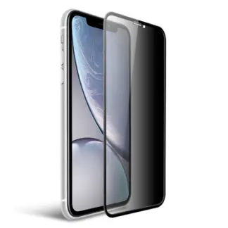 iPhone XR / 11 Privacy-panssarilasi, koko näytön